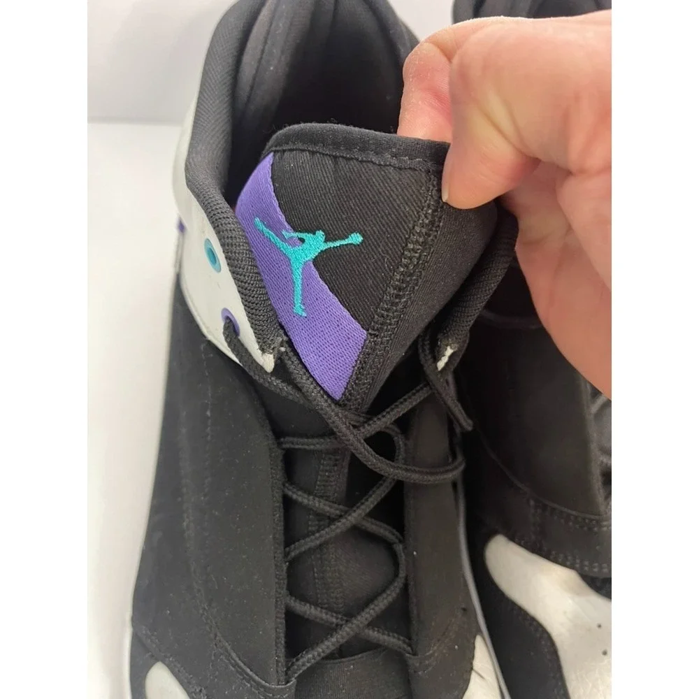 Size 15 - Air Jordan Fadeaway Black White